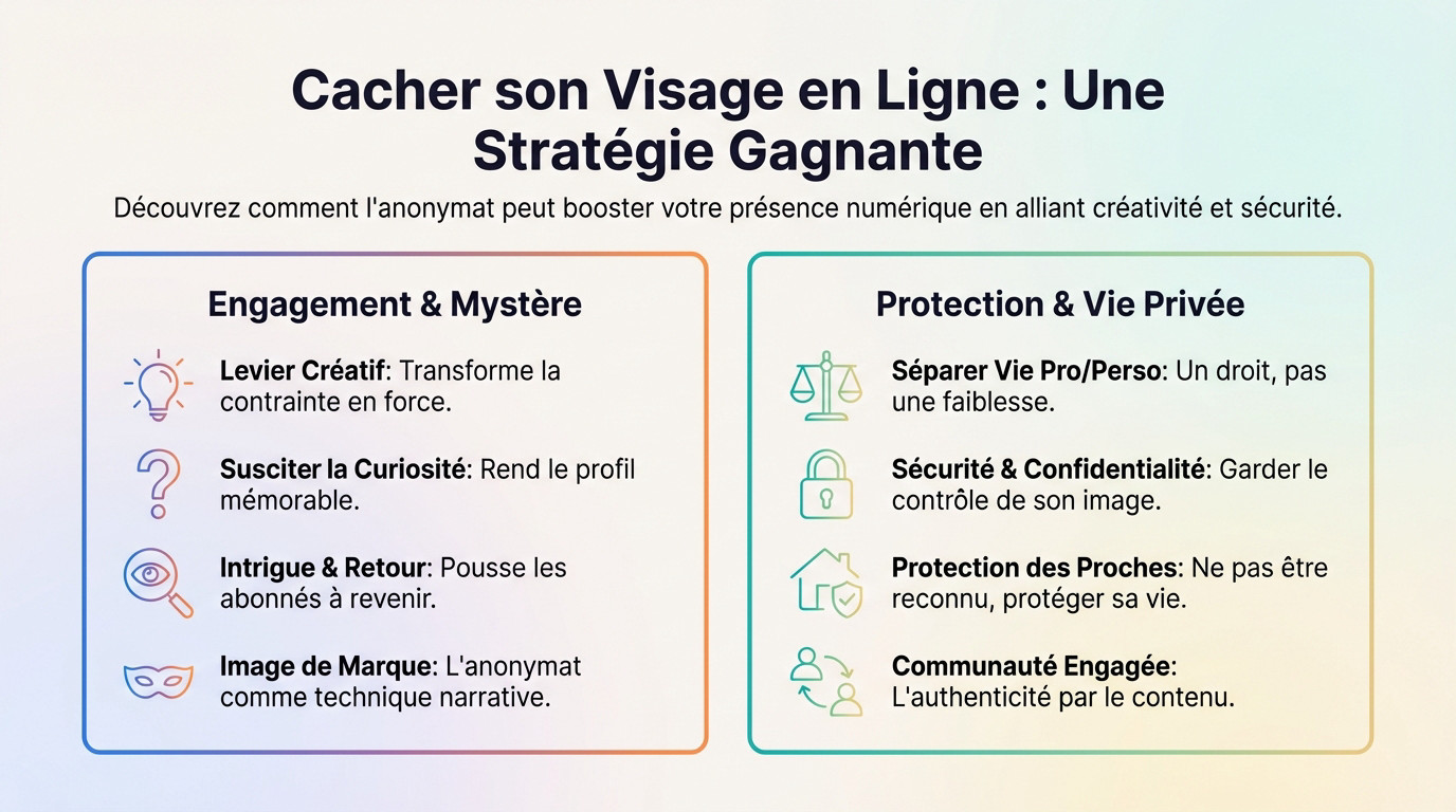 Femme prenant une photo avec son téléphone devant son visage pour illustrer une stratégie de contenu anonyme sur Instagram