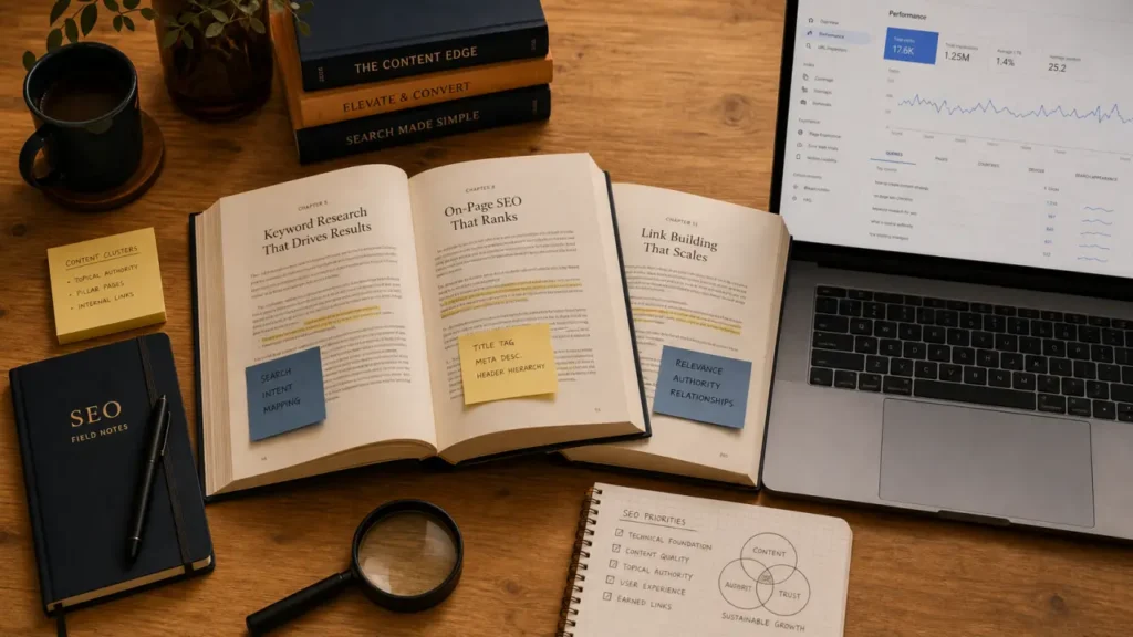 Livres seo pour WordPress ou IA : guide débutant