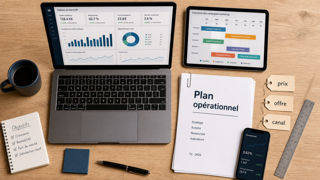 Marketing opérationnel : 4 leviers qui transforment la stratégie en ventes