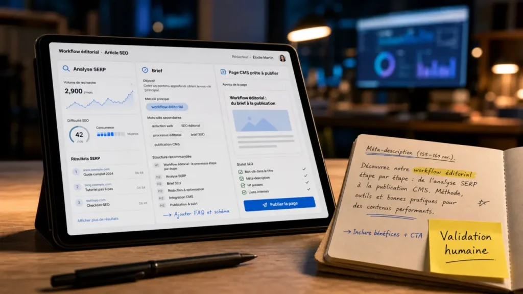 Agent SEO : automatiser sans perdre le contrôle, les réglages qui comptent