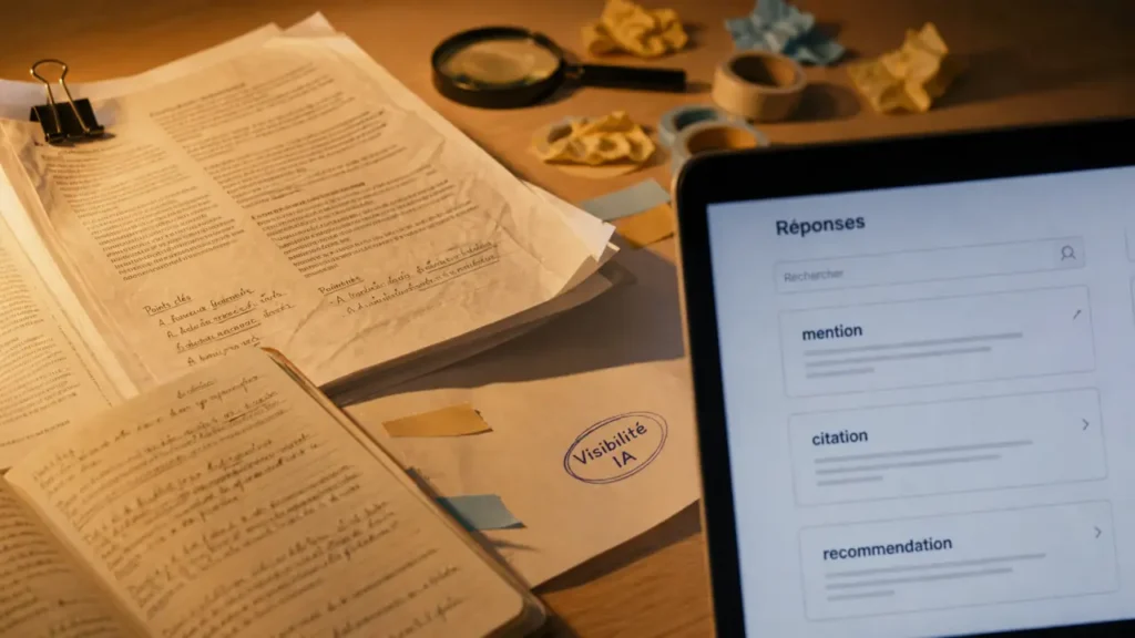 Mentions, citations, zero-click : ce qui rend une marque visible dans les réponses IA