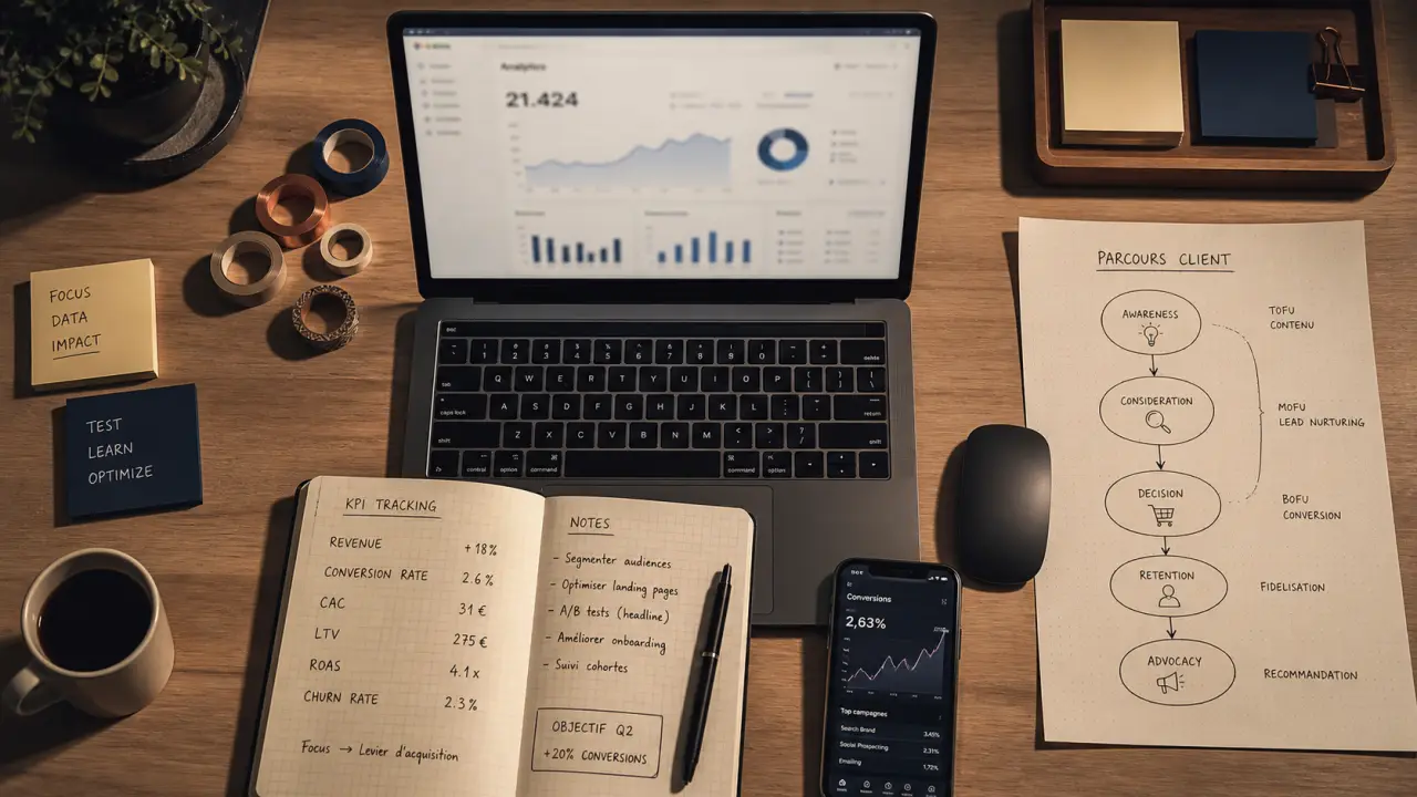 Consultant marketing digital : outils et missions