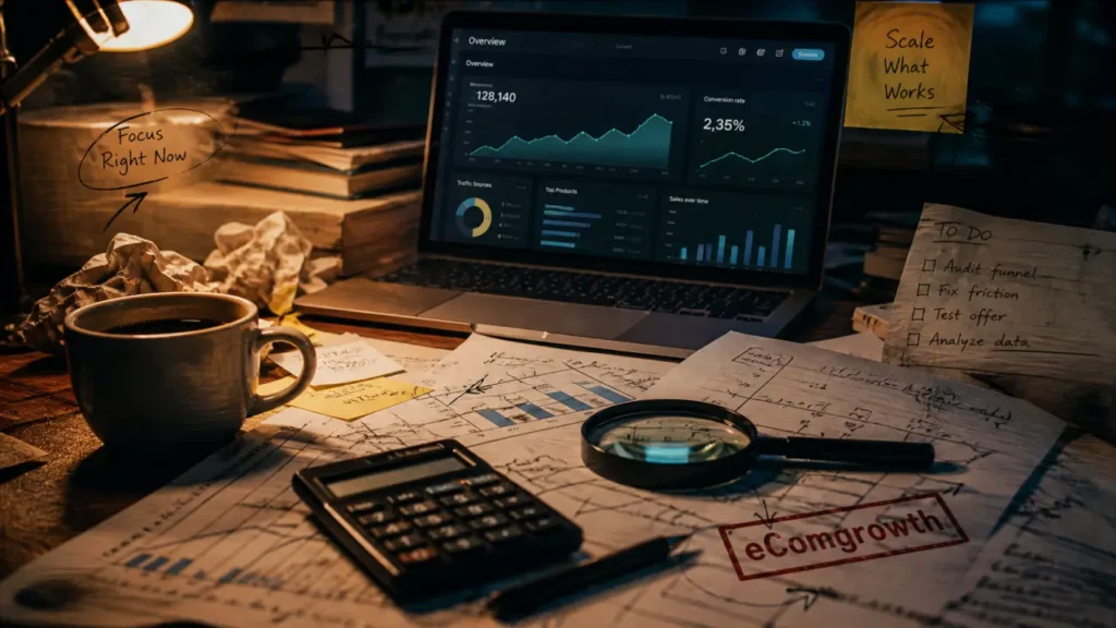 eComgrowth : agence 100 % e-commerce, services de croissance et vérification juridique