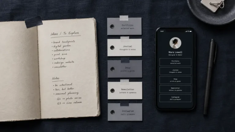 Linktree c est quoi : lien en bio multi-destinations sur smartphone