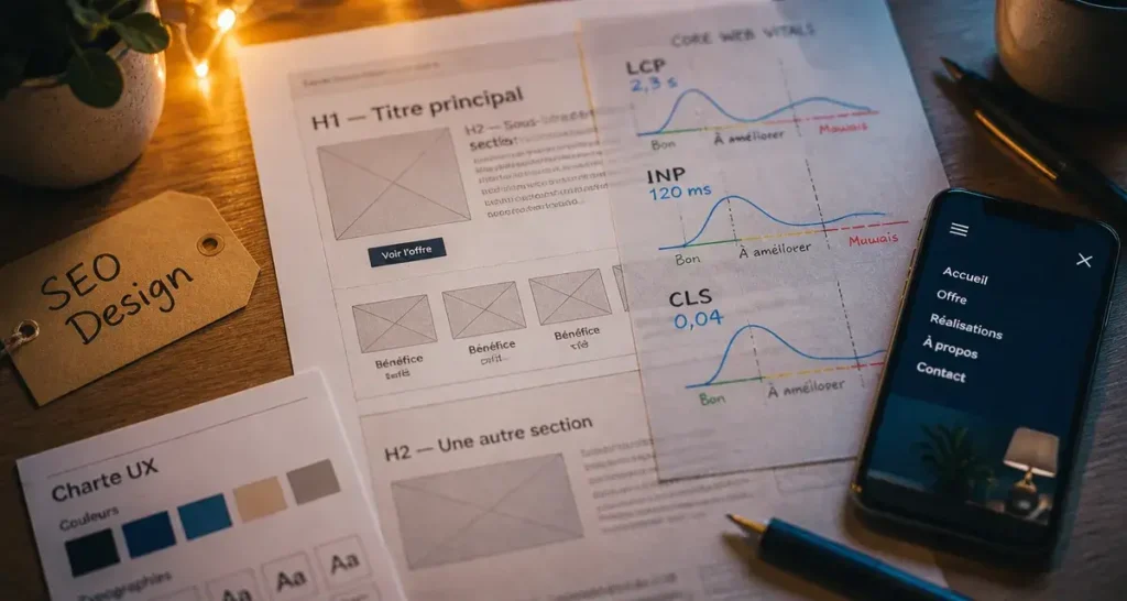 SEO Design : 5 piliers pour concevoir un site web performant et esthétique