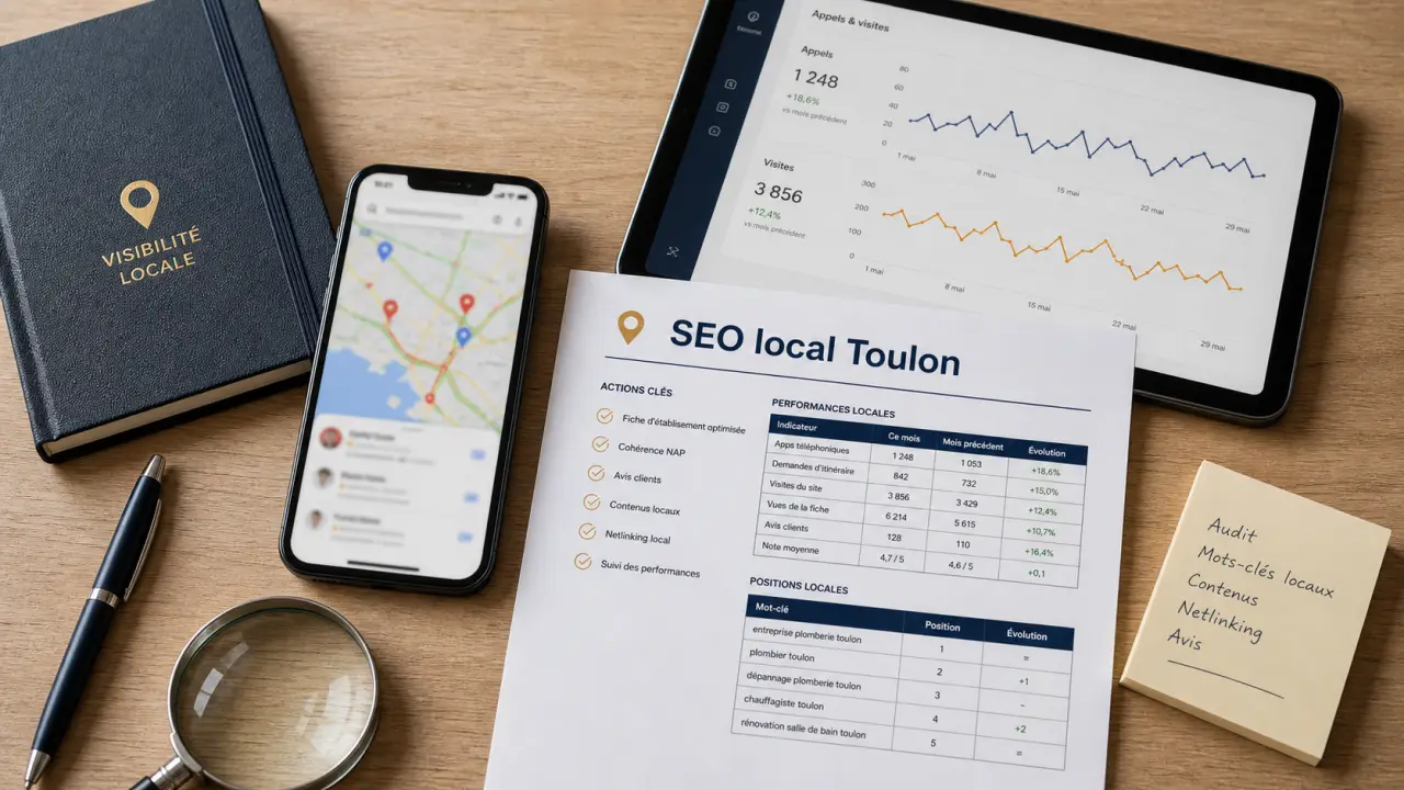 seo local toulon : Google Maps et appels entrants
