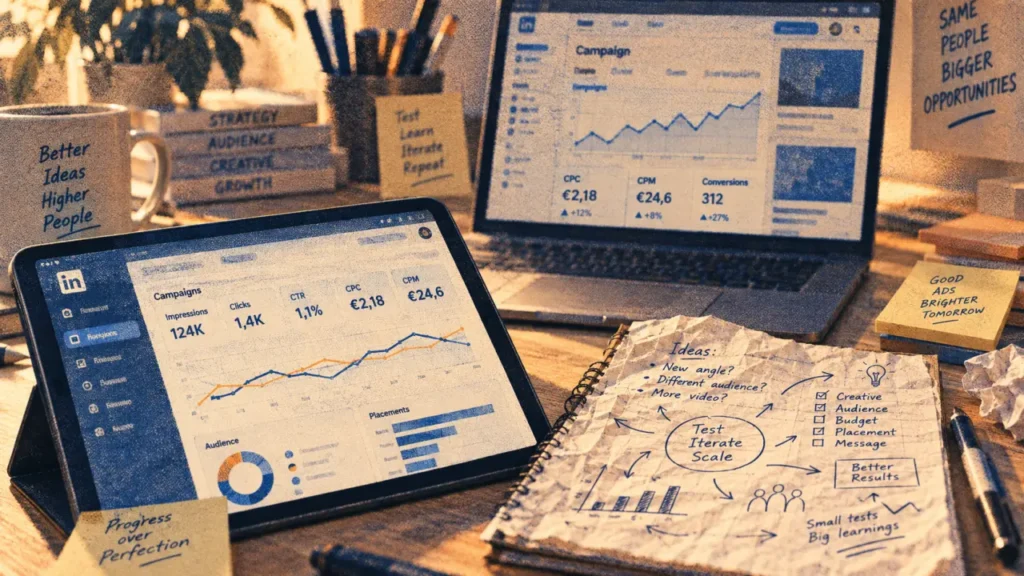 Formation LinkedIn Ads en ligne : 3 parcours pour piloter des leads, pas seulement des clics