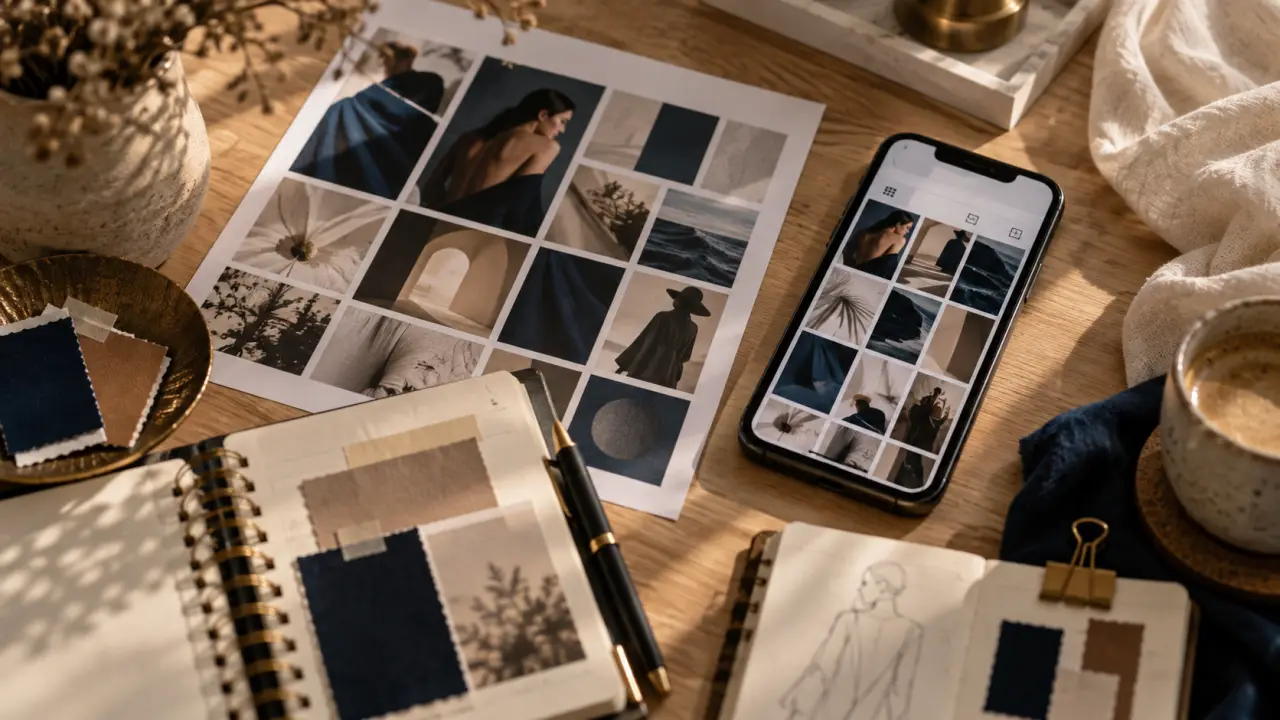 Instagram feed cohérent : repères, formats et organisation sur bureau