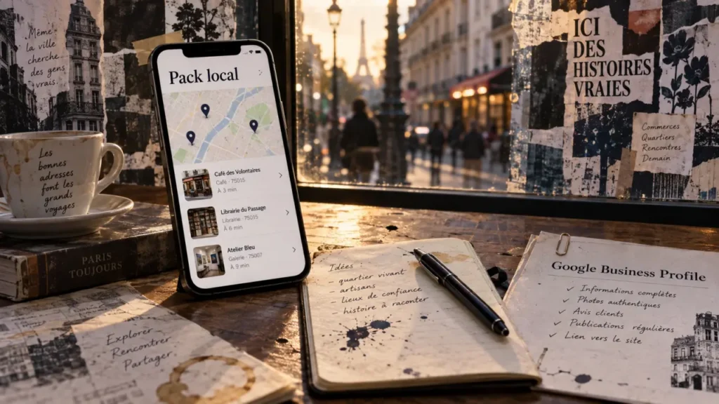 Référencement local à Paris : transformez la visibilité Google Maps en demandes commerciales