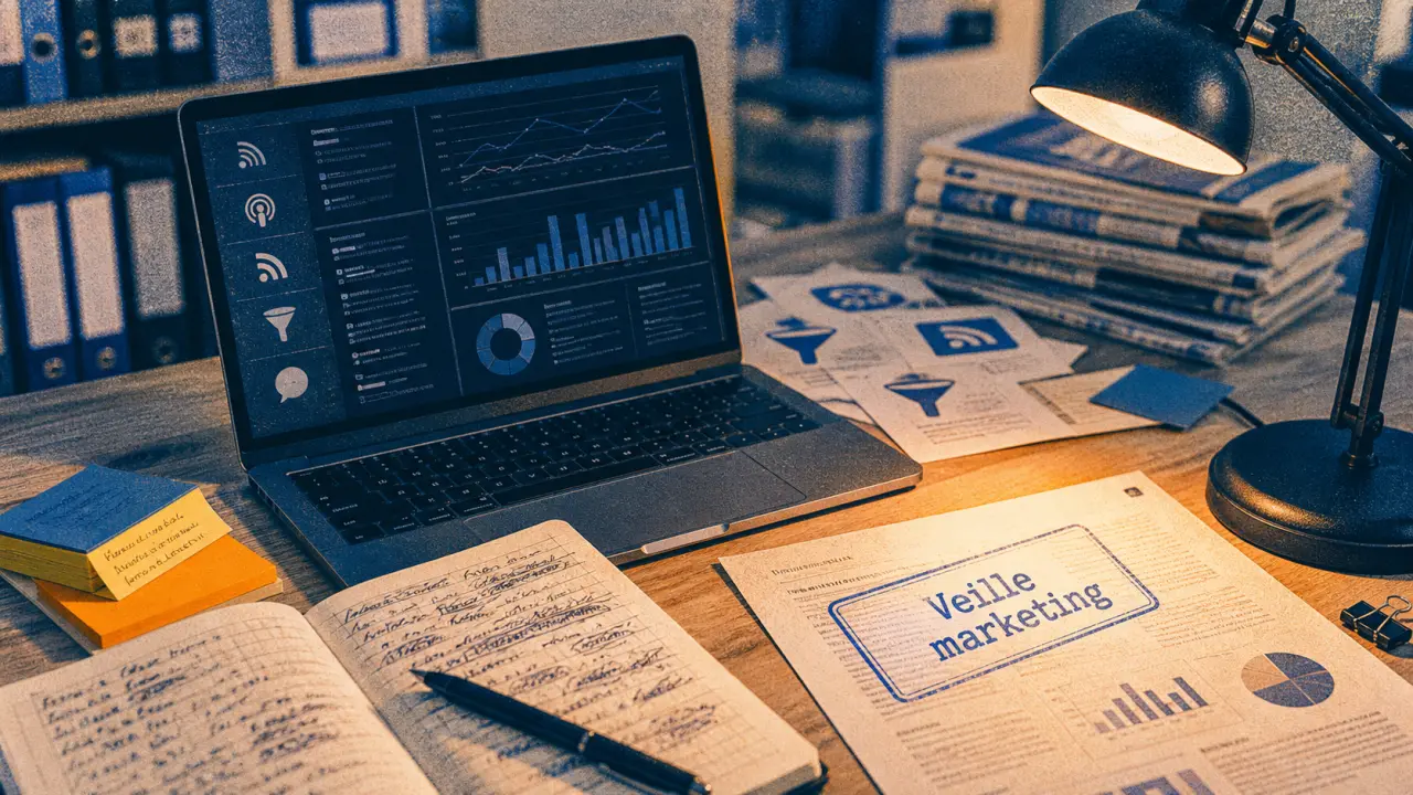 Veille marketing digital : signaux pour anticiper concurrents et marché
