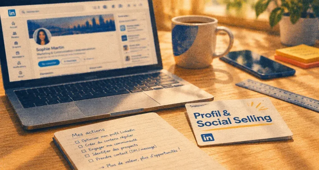Une formation LinkedIn profil doit rendre votre expertise visible et vos prises de contact plus simples