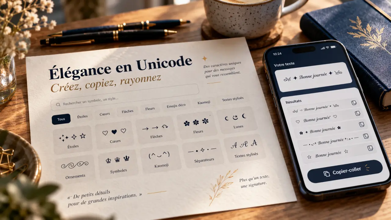 LinkedIn fonts : gras à copier pour lisibilité