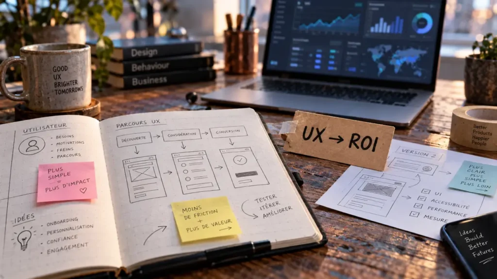 L’UX améliore la conversion, la fidélité et la productivité de votre entreprise