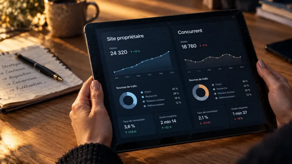 Statistiques d&rsquo;un site web : mesurer son audience sans confondre visites et estimations